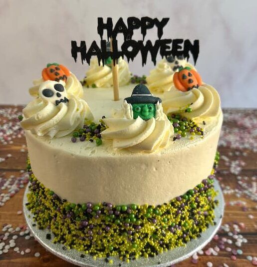 Spooky Buttercream Halloween cakes to buy near me