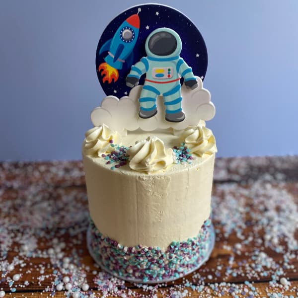 Astronaut themed Buttercream Cake