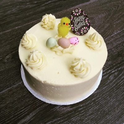 Easter Lemon Drizzle Nude Cake