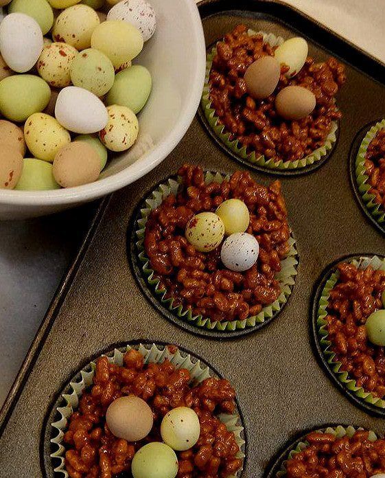 Krispie-Easter-Cakes