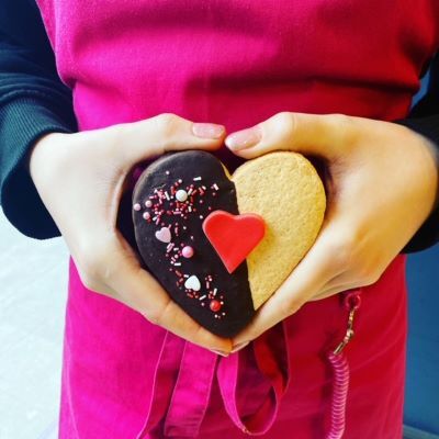 Valentines-Cookie Valentines Biscuit