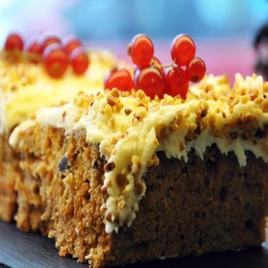 carrotcurrant1 Tray Bake Selection and treats