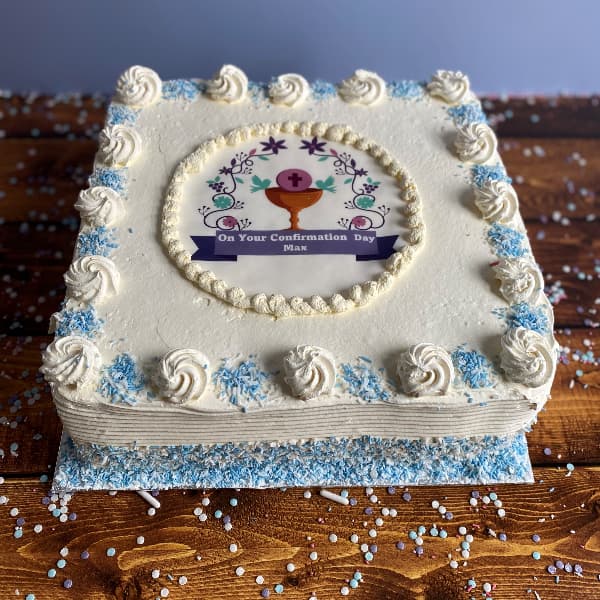 12 inch confirmation cake 2024 Large Confirmation Cake