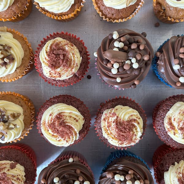 Assorted Mannings Bakery Cupcakes Assorted Mannings Bakery Cupcakes