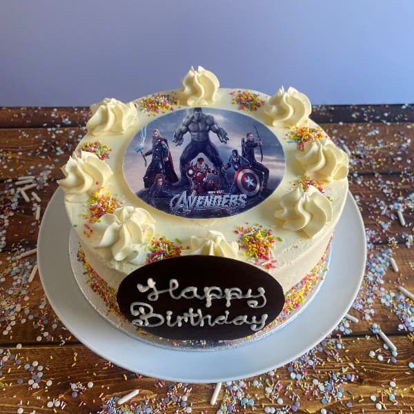 Avengers Birthday Cake Kids Avengers Bithday Cake
