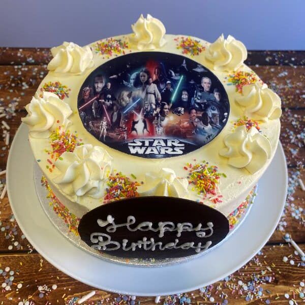 starwars Cake edited Star wars Birthday Cake