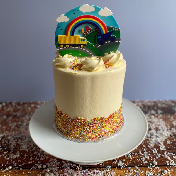 Kids Construction Cake Kids Construction Cake