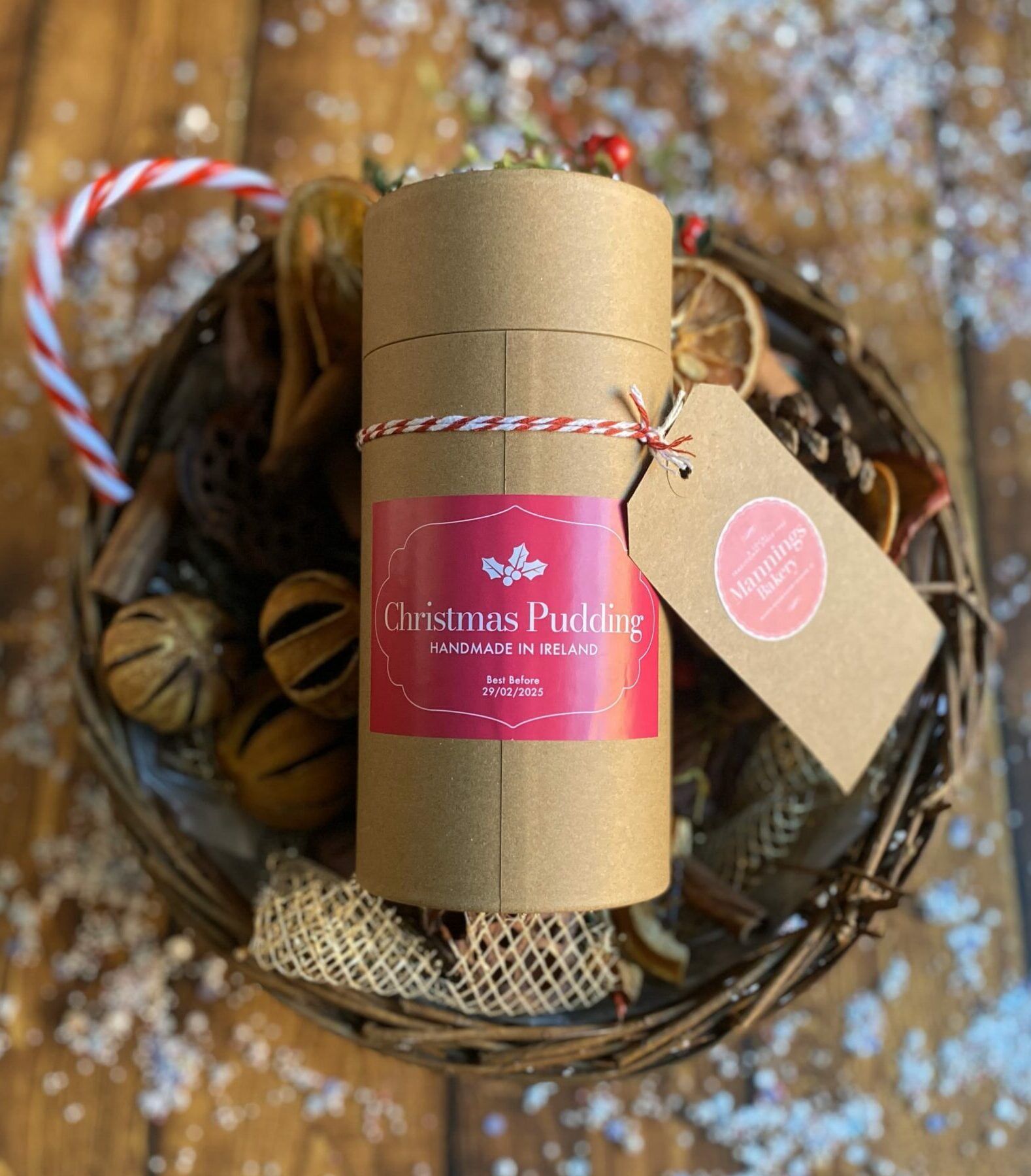 Christmmas Pudding Log Christmas Pudding Log