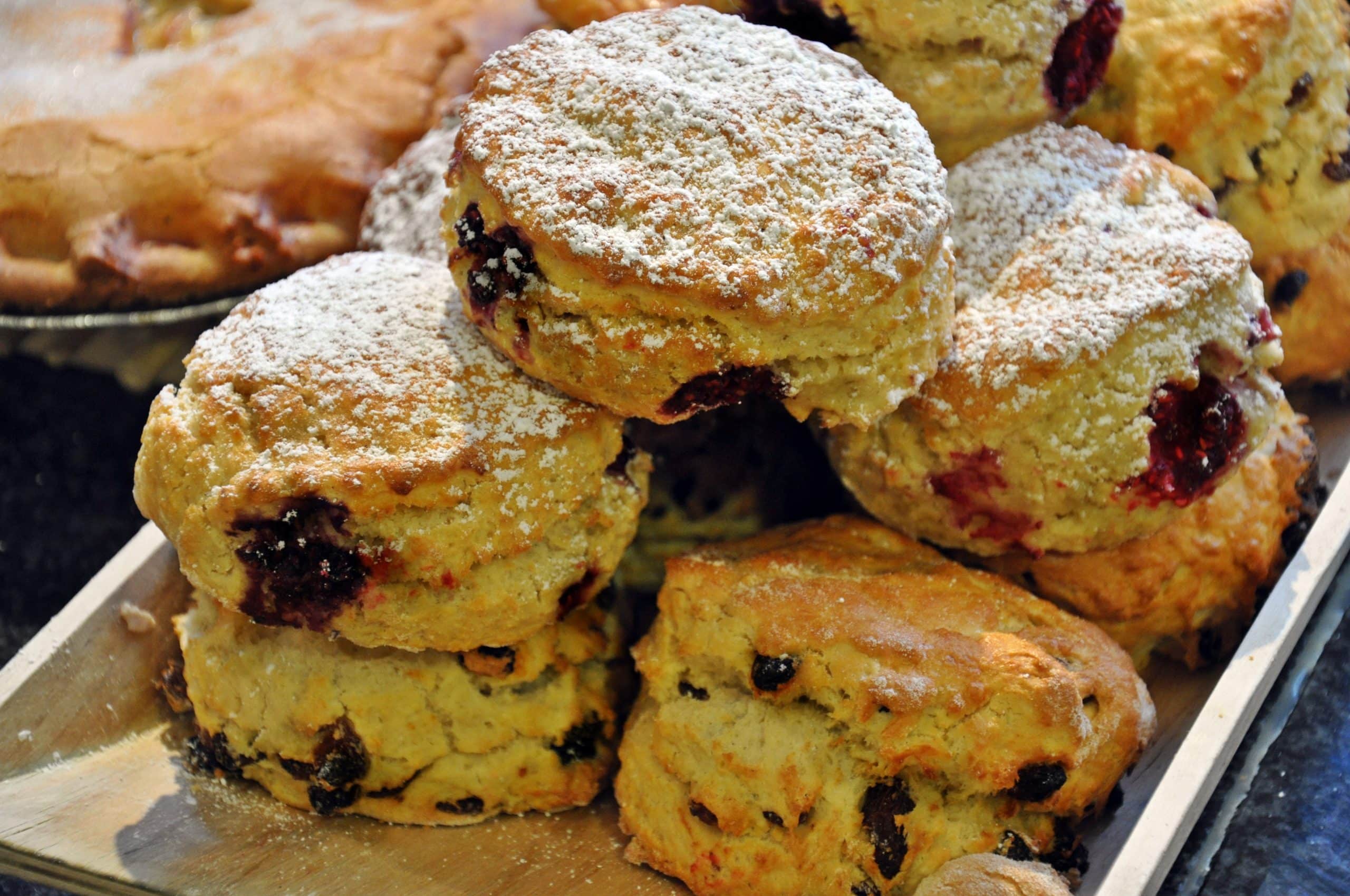 berry-scones