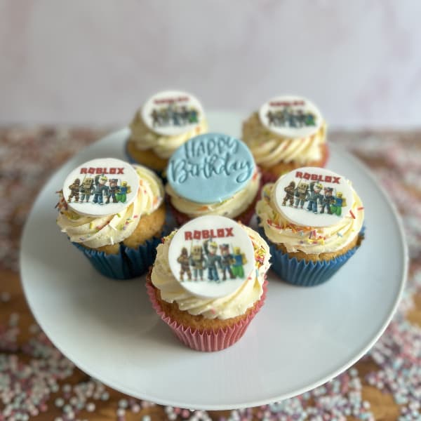 Kids Roblox Cupcakes