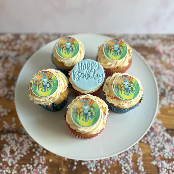 Kids Octonauts Cupcakes